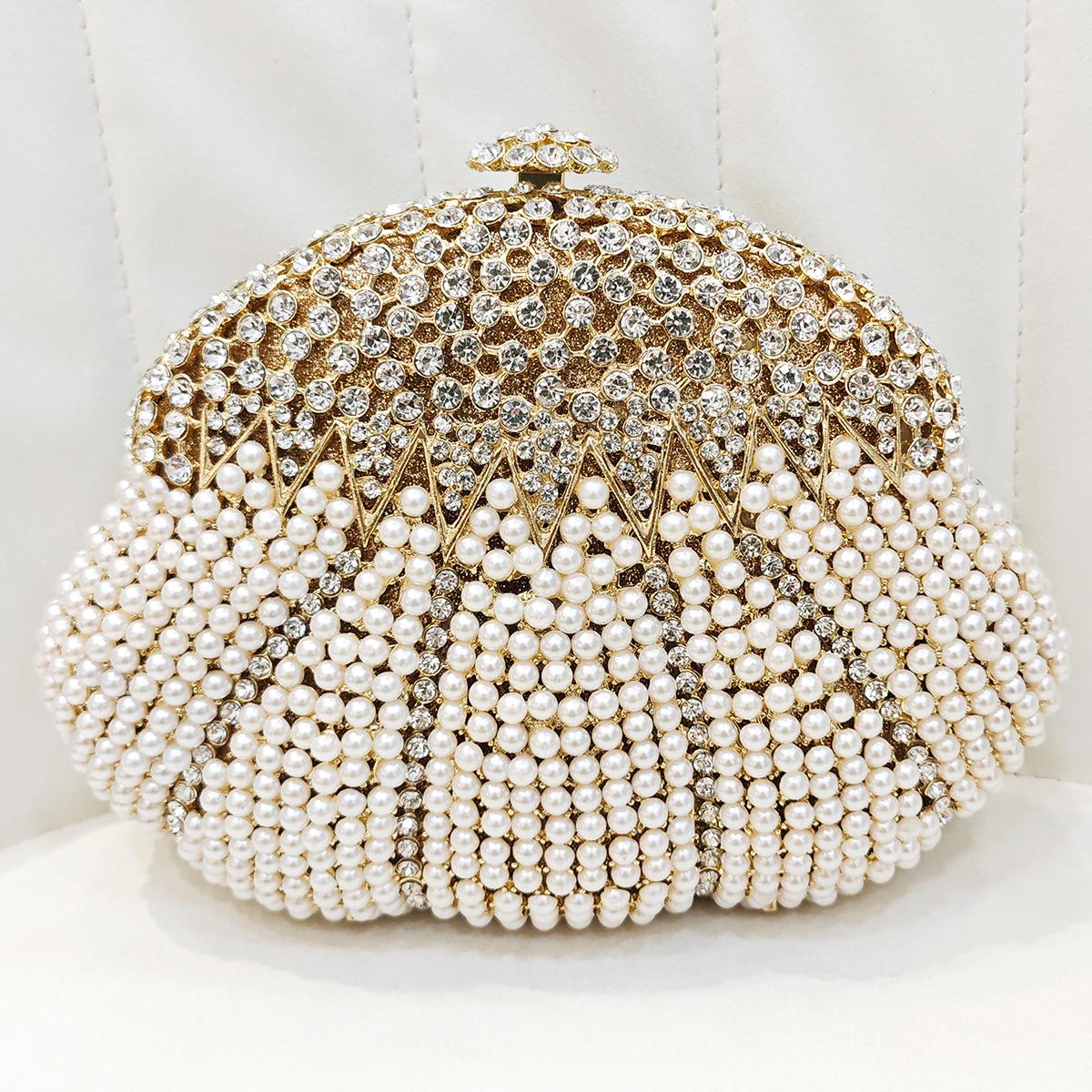 Pearl Beaded Evening Bags Purses Women Crystal Clutch WHTUOHENG Girl Wedding Bridal Clutches Hollow Out Party Purses And Handbag
Pearl Beaded Evening Bags Purses Women Crystal Clutch WHTUOHENG Girl Wedding Bridal Clutches Hollow Out Party Purses And Handbag