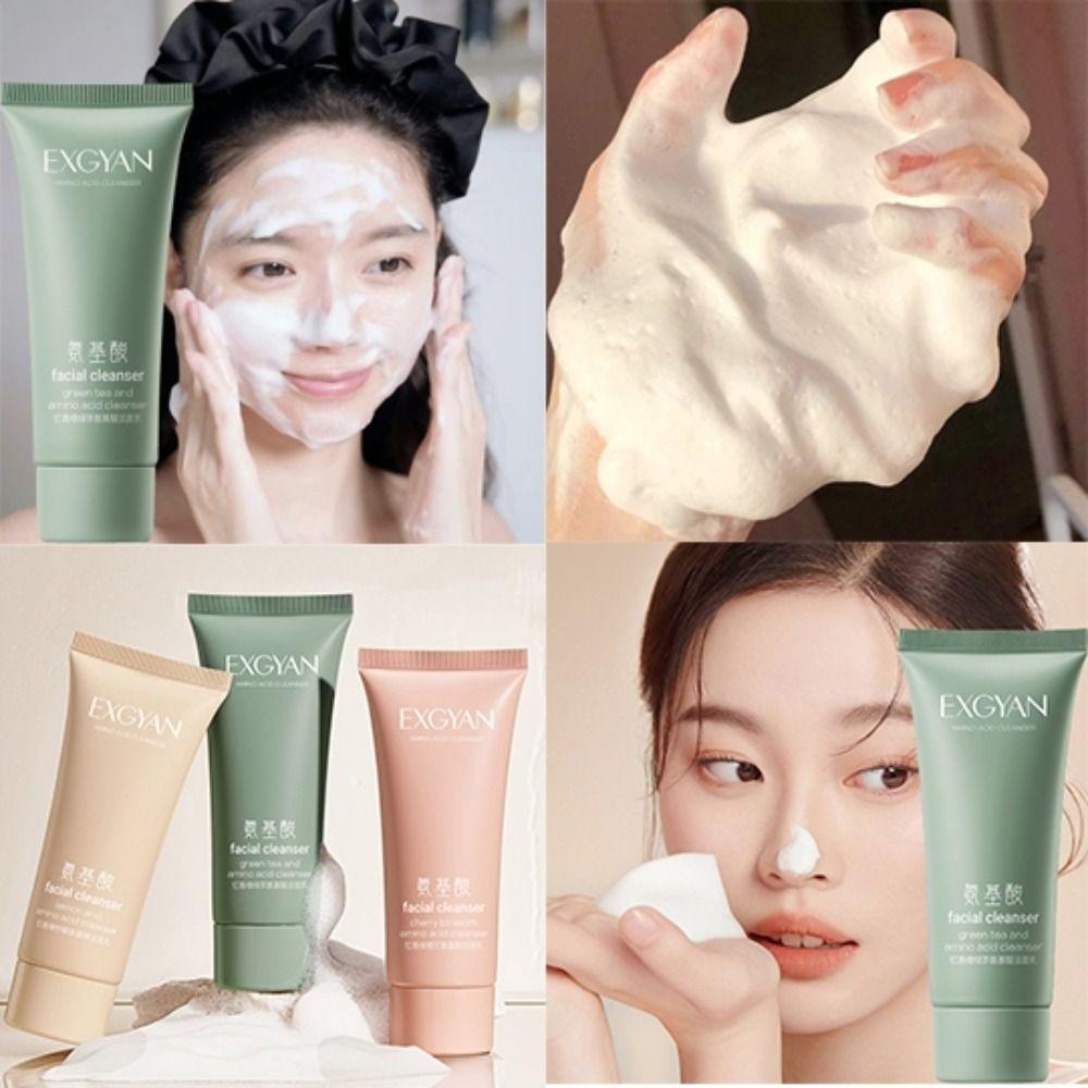 Moisturing Skin Whitening Cleanser 60g Exfoliating Facial Cleanser New Amino Acid Cleanser
Moisturing Skin Whitening Cleanser 60g Exfoliating Facial Cleanser New Amino Acid Cleanser