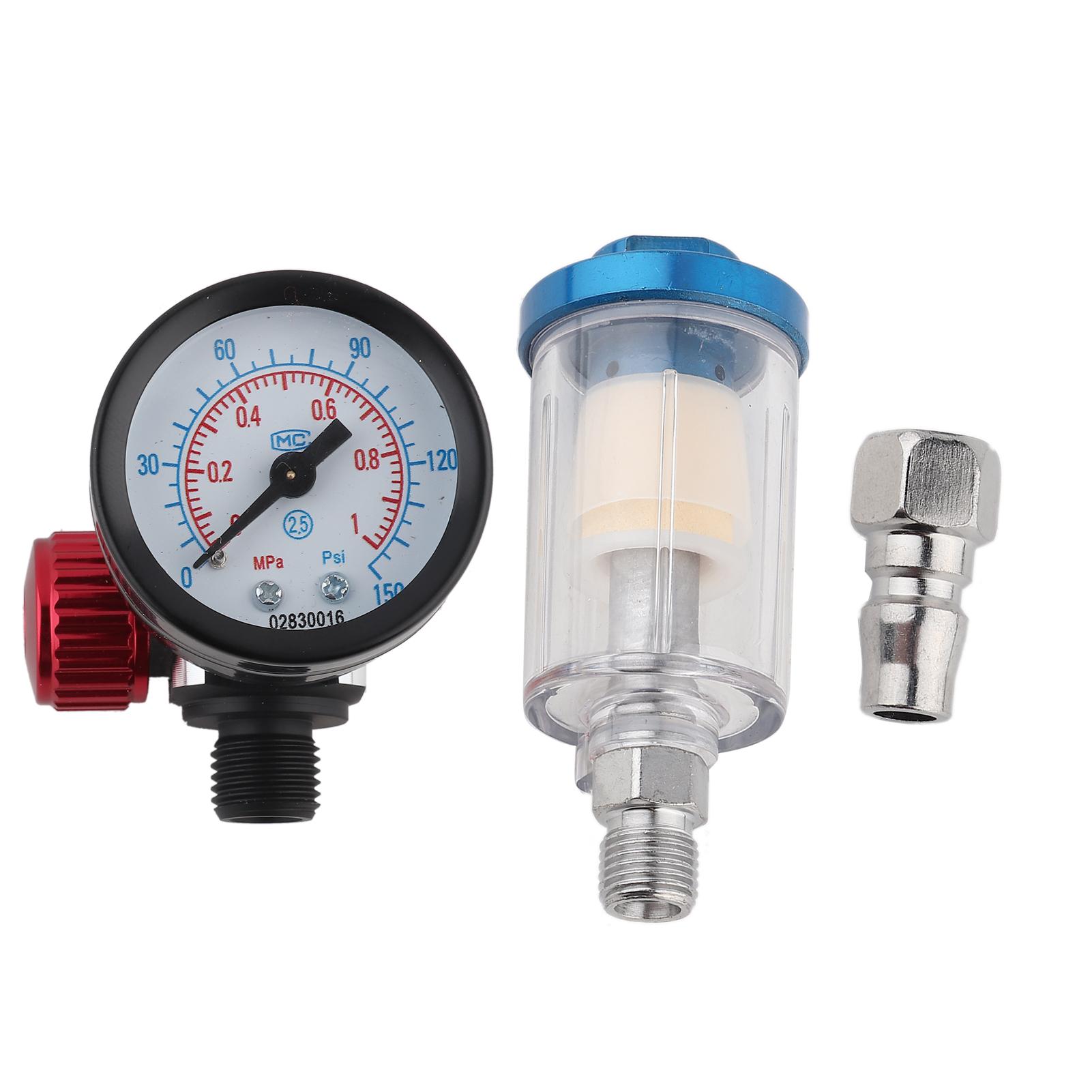 14in Air Inlet Pressure Regulator in Line Water Oil Trap Filter Separator Spray Gun Tool
14in Air Inlet Pressure Regulator in Line Water Oil Trap Filter Separator Spray Gun Tool