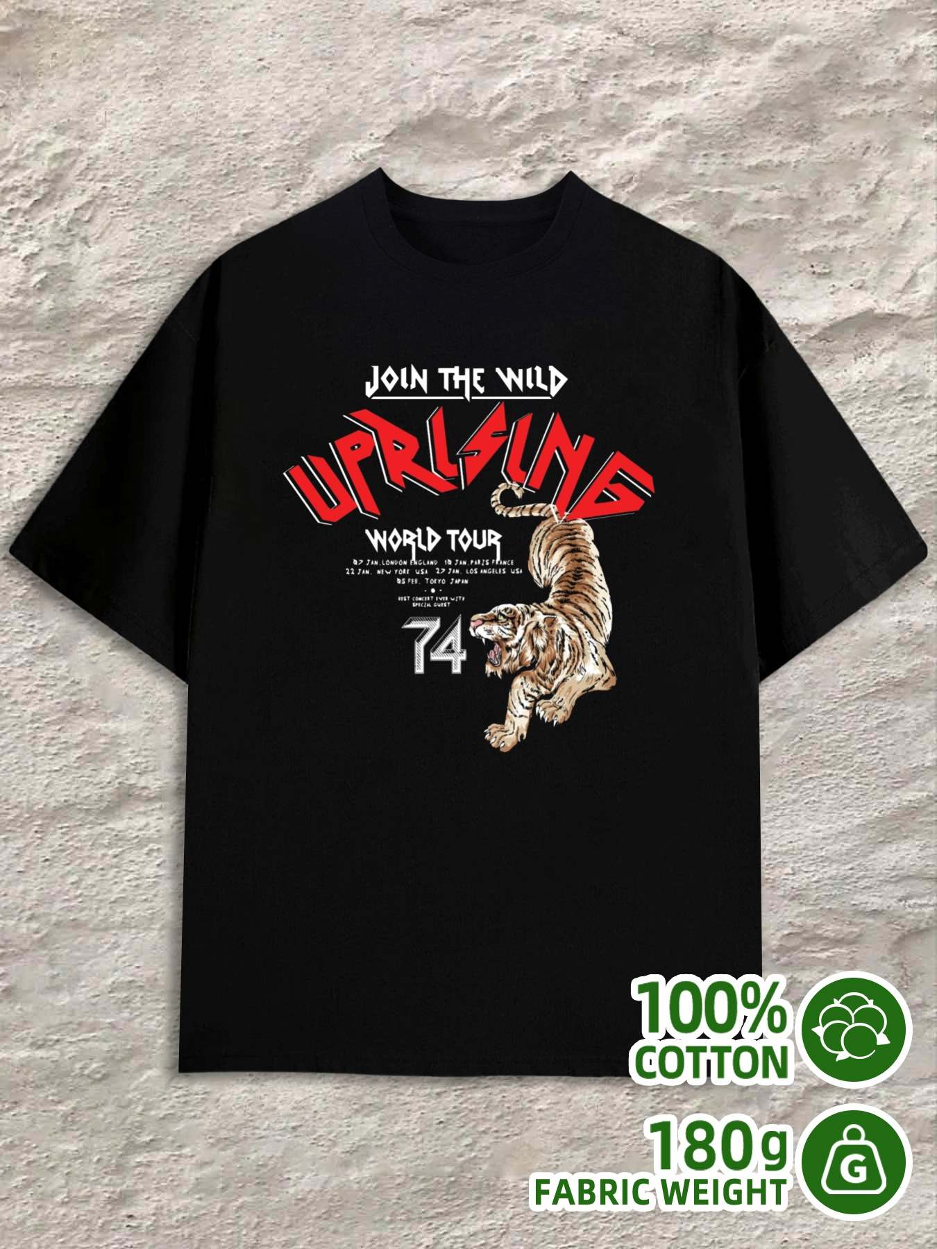 Men s T-Shirt Y2K Wild Uprising Tiger 100 2XL
Men s T-Shirt Y2K Wild Uprising Tiger 100 2XL