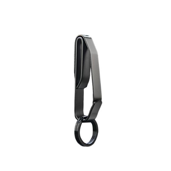 Поясная подвесная пряжка, сверхмощный универсальный анти-потерянный брелок для ключей из нержавеющей стали, зажим для ремня, держатель для ключей, уличные аксессуары A