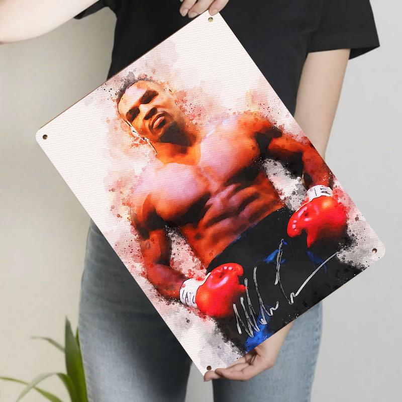 Mike Tyson Boxing Legend Watercolor Style Metal Wall Art Decor for Home Gym Office 20x30cm(7.8x11.8inch)
Mike Tyson Boxing Legend Watercolor Style Metal Wall Art Decor for Home Gym Office 20x30cm(7.8x11.8inch)