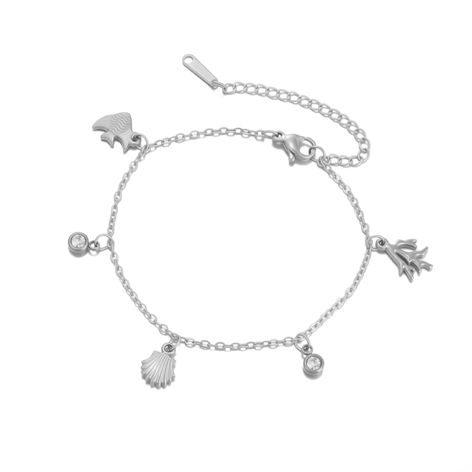 My Shape Gold Plated Starfish Seashell Bracelets for Women Stainless Steel Bohemian Ocean Style Charms Anniversary Jewelry Gifts 17cm
My Shape Gold Plated Starfish Seashell Bracelets for Women Stainless Steel Bohemian Ocean Style Charms Anniversary Jewelry Gifts 17cm