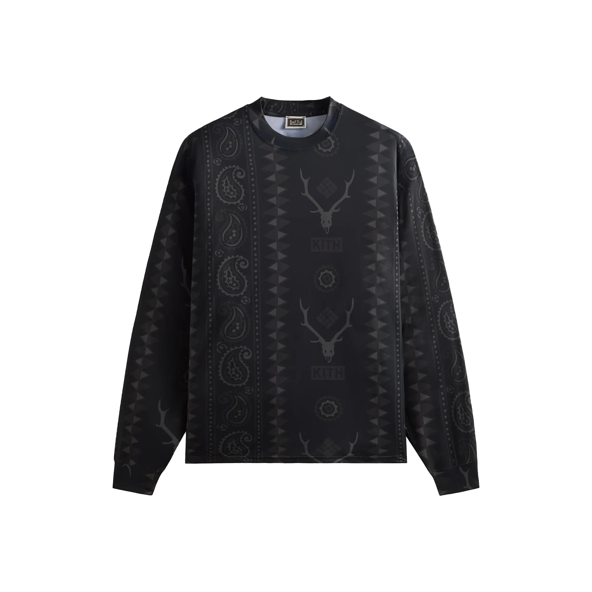 Kith X Columbia South2 West8 Terminal Tackle™ Fashion Comfortable Versatile Striped Long Sleeve T-Shirt Men Tops Black KHM033487-001 XXL
Kith X Columbia South2 West8 Terminal Tackle™ Fashion Comfortable Versatile Striped Long Sleeve T-Shirt Men Tops Black KHM033487-001 XXL