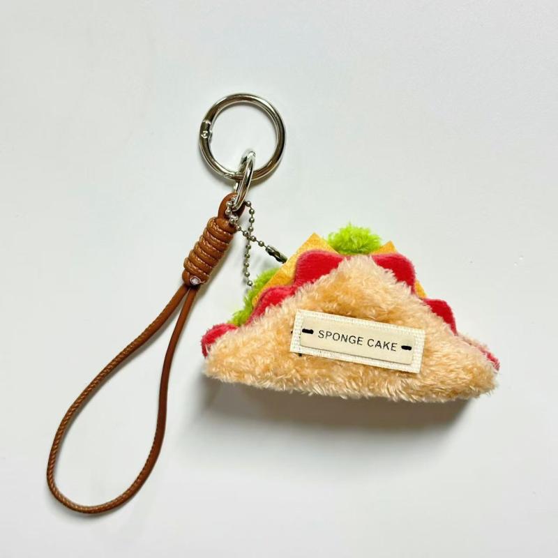 Simulation Hamburger Sandwich Cake Plush Keychain Creative Cute Food Keyring Stuffed Doll Key Chains Lovely Bag Pendant Gifts
Simulation Hamburger Sandwich Cake Plush Keychain Creative Cute Food Keyring Stuffed Doll Key Chains Lovely Bag Pendant Gifts
