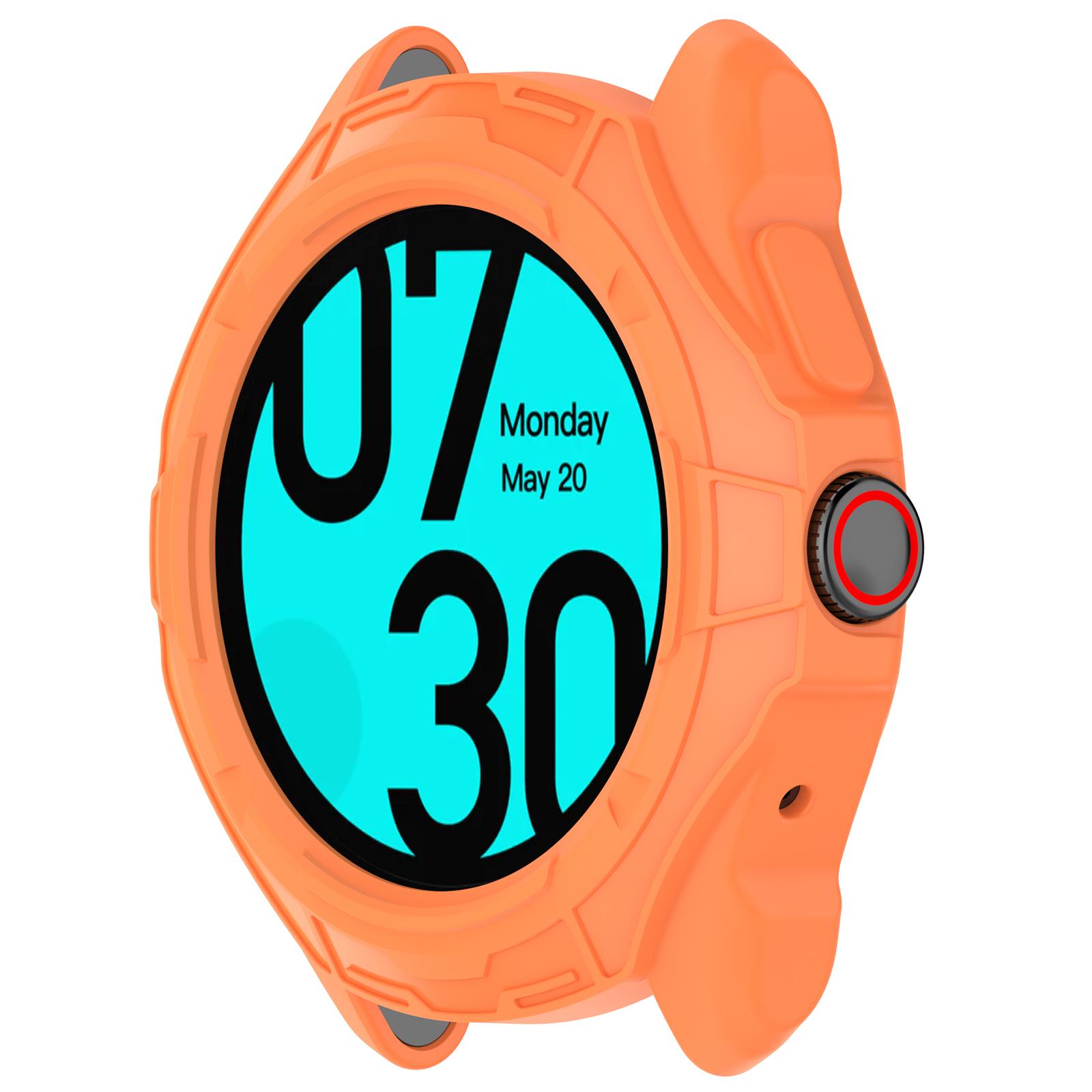 For TicWatch Pro 5 Enduro TPU Protective Case Hollow Design Shockproof Watch Cover Orange
For TicWatch Pro 5 Enduro TPU Protective Case Hollow Design Shockproof Watch Cover Orange