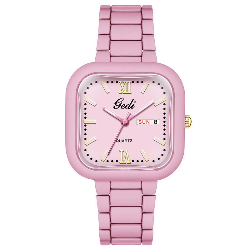Gedi Fashion Female Watch With Calendar Function Waterproof Quartz For Office And Daily Wear
Gedi Fashion Female Watch With Calendar Function Waterproof Quartz For Office And Daily Wear
