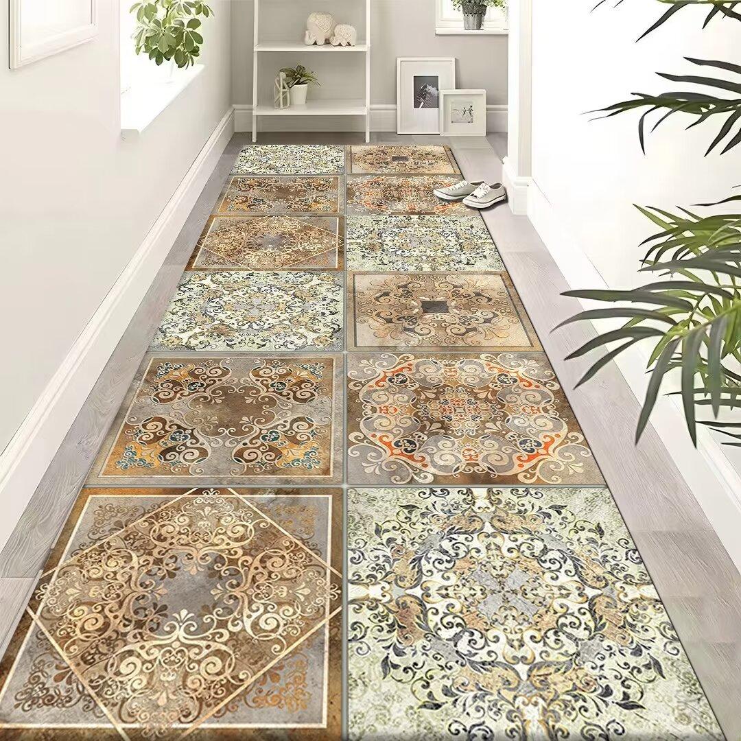 Ковер для длинного коридора в стиле ретро-бохо, роскошные кухонные нескользящие коврики, моющиеся коврики для прихожей, домашний декор, ковровая дорожка для холла, Alfombra 160*200cm
Ковер для длинного коридора в стиле ретро-бохо, роскошные кухонные нескользящие коврики, моющиеся коврики для прихожей, домашний декор, ковровая дорожка для холла, Alfombra 160*200cm