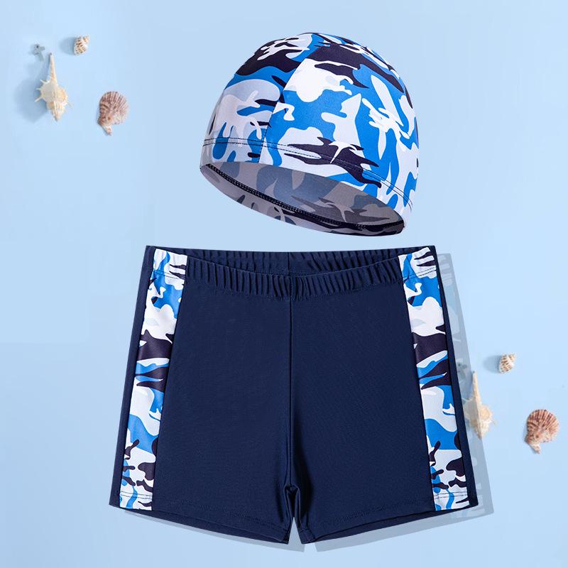 Boys Swim Trunks & Cap Set: Beach & Hot Springs XL for Height 95-110cm
Boys Swim Trunks & Cap Set: Beach & Hot Springs XL for Height 95-110cm