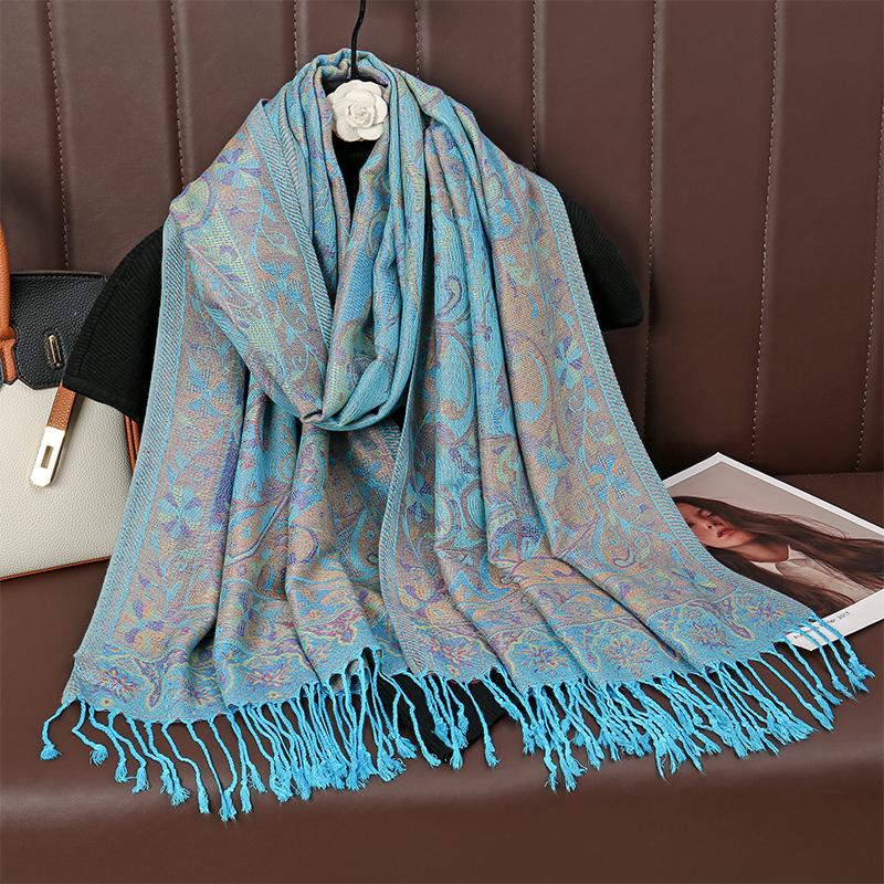 Luxury Embroidery Cashmere Scarves Women Ladies Elegant Poncho Winter Warm Shawl Pareo Paisley Headscarf Autumn Traveling Wrap 70x200cm
Luxury Embroidery Cashmere Scarves Women Ladies Elegant Poncho Winter Warm Shawl Pareo Paisley Headscarf Autumn Traveling Wrap 70x200cm