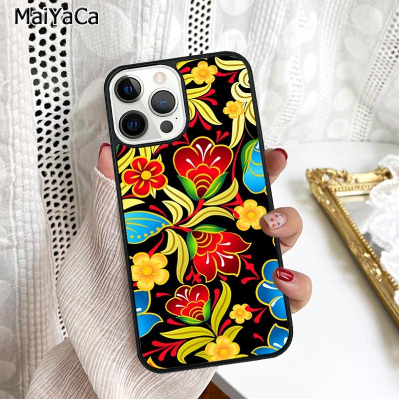 Khokhloma Russian Pattern Flower Phone Case Cover For iPhone 17 Air 16 16e 15 plus 11 12 13 14 pro max shell coque iPhone 11pro max
Khokhloma Russian Pattern Flower Phone Case Cover For iPhone 17 Air 16 16e 15 plus 11 12 13 14 pro max shell coque iPhone 11pro max