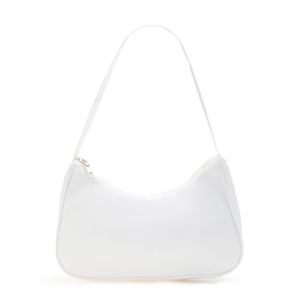 Женская винтажная сумка-хобо из нейлона однотонного цвета, простая винтажная сумка через плечо, популярная простая женская повседневная сумка. белый
Женская винтажная сумка-хобо из нейлона однотонного цвета, простая винтажная сумка через плечо, популярная простая женская повседневная сумка. белый