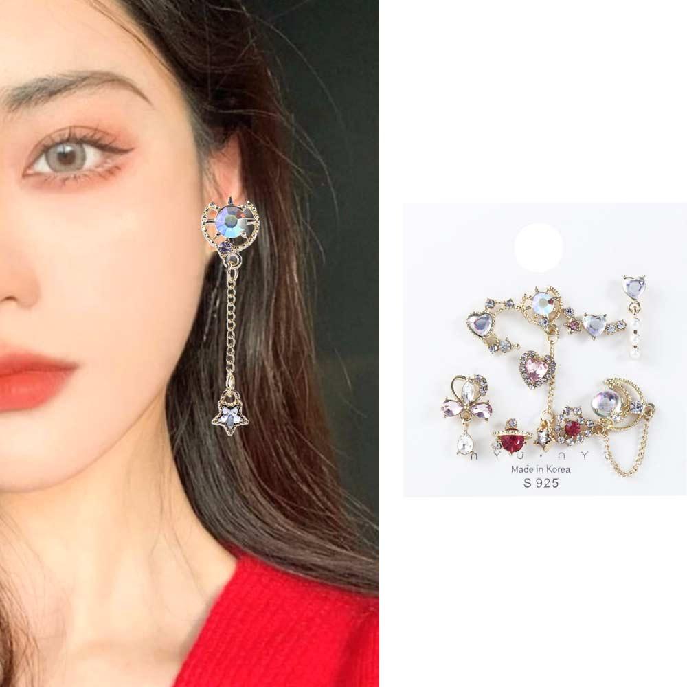 Star Hollow For Girls Korean Dangle Earrings Women Stud Earrings Set Ziron Ear Jewelry Crystal золотий
Star Hollow For Girls Korean Dangle Earrings Women Stud Earrings Set Ziron Ear Jewelry Crystal золотий