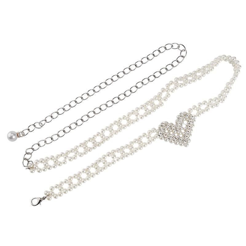 Жемчужная поясная цепочка женская Корейская версия Стразы Любовь Декорация Маленький аромат Пояс Платье Универсальная цепочка для тела женская
Жемчужная поясная цепочка женская Корейская версия Стразы Любовь Декорация Маленький аромат Пояс Платье Универсальная цепочка для тела женская