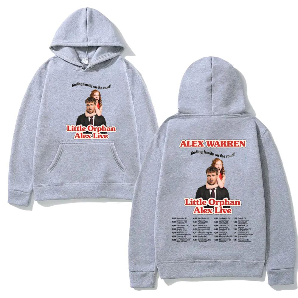 Little Orphan Alex Live2026 Hoodie 2026 NEW High Quality Alex Warren Fleece Sweatshirt Website with Hooded Comfortable S сірий колір
Little Orphan Alex Live2026 Hoodie 2026 NEW High Quality Alex Warren Fleece Sweatshirt Website with Hooded Comfortable S сірий колір