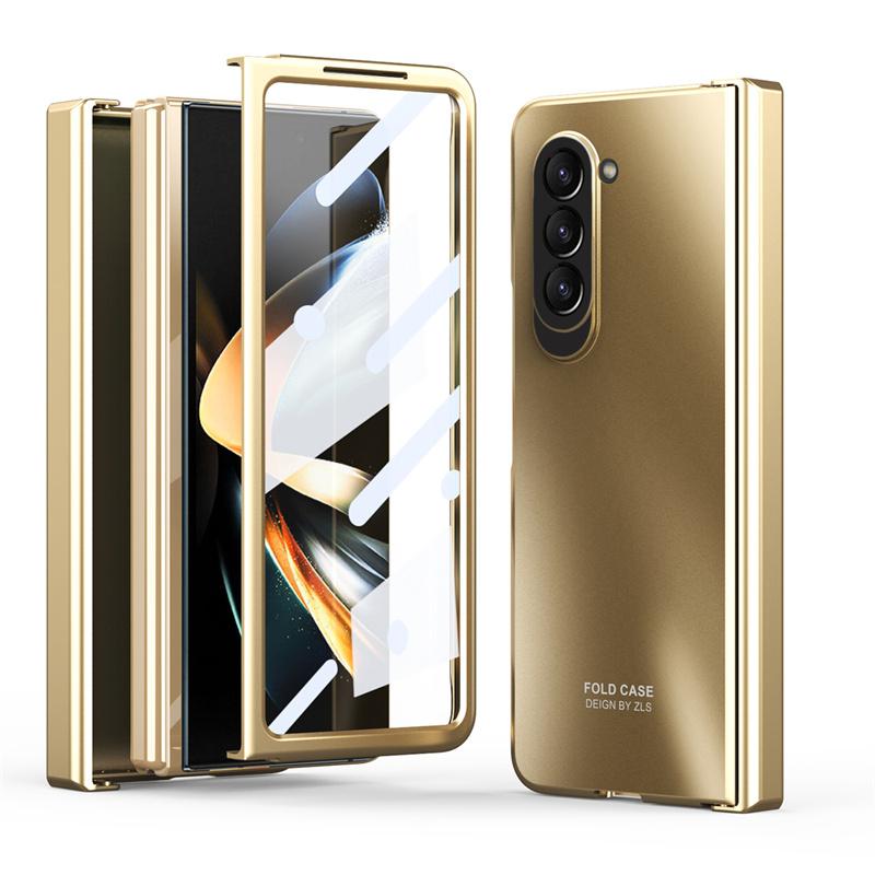 For Samsung Galaxy Z Fold 5 4 3 2 5G Fashion Hinge Mechanical Electroplating Phone Case Screen Protector 360° Protective Cover For Galaxy Z Fold3
For Samsung Galaxy Z Fold 5 4 3 2 5G Fashion Hinge Mechanical Electroplating Phone Case Screen Protector 360° Protective Cover For Galaxy Z Fold3