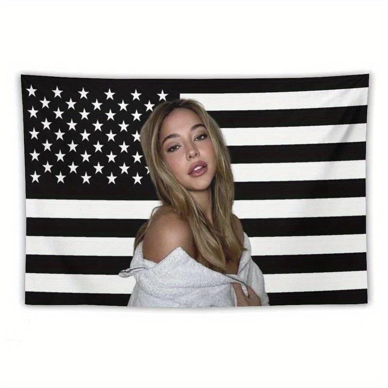 black USA Flag Tapestry 1pc Creator Fan Teen Dorm Bedroom Decor 74x94cm(29x37in)
black USA Flag Tapestry 1pc Creator Fan Teen Dorm Bedroom Decor 74x94cm(29x37in)