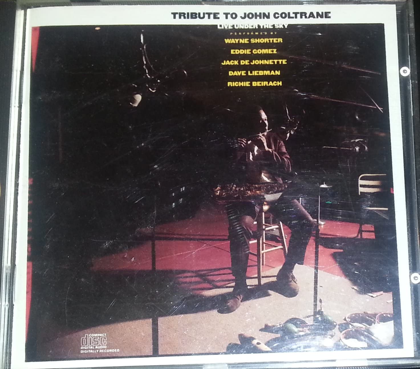 CD WAYNE SHORTER, EDDIE GOMEZ, JACK DE - Tribute To John Coltrane: Live Unde Japan Jazz Used
CD WAYNE SHORTER, EDDIE GOMEZ, JACK DE - Tribute To John Coltrane: Live Unde Japan Jazz Used