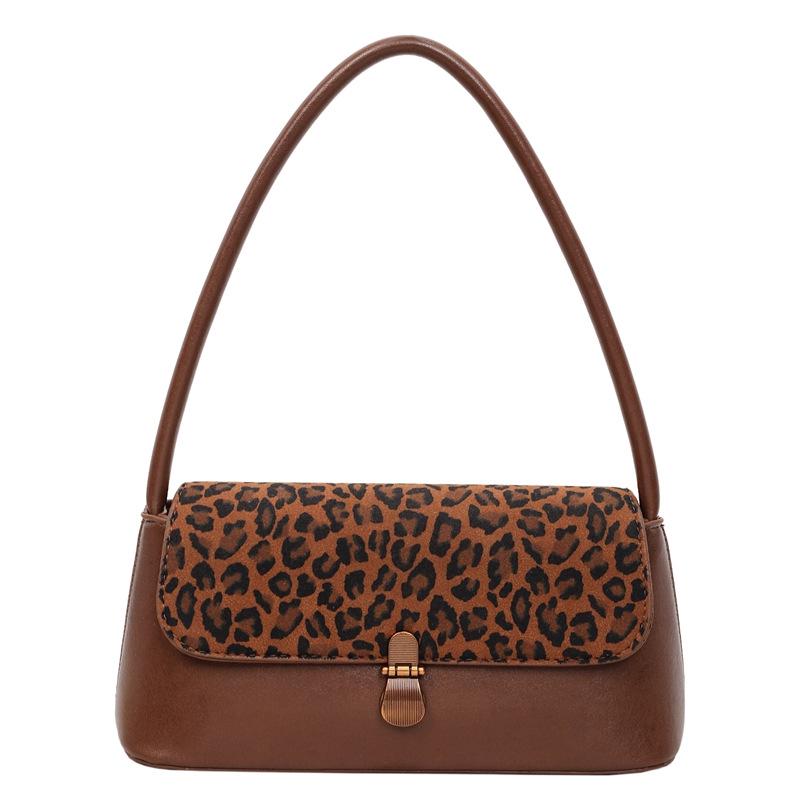 Korean Style Leopard Print Baguette Underarm Bag - 2025 Fashionable, Versatile Handbag for Women 26*9*12cm
Korean Style Leopard Print Baguette Underarm Bag - 2025 Fashionable, Versatile Handbag for Women 26*9*12cm