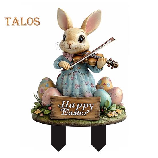 Пасхальне яйце Орнамент із кроликом Прикраса для саду Стовп 2D акриловий знак із зайчиком у дворі Мультфільм Зовнішній декор Стовп для газону подвір’я B
Пасхальне яйце Орнамент із кроликом Прикраса для саду Стовп 2D акриловий знак із зайчиком у дворі Мультфільм Зовнішній декор Стовп для газону подвір’я B