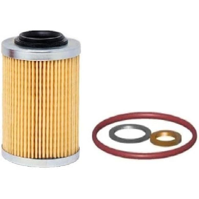 Kel thuzad 420256188 Oil filter, o-rings & washer Kit Compatible with CAN-AM ATV/SXS 4T/Rotax 500 cc or more V-Twin engine
Kel thuzad 420256188 Oil filter, o-rings & washer Kit Compatible with CAN-AM ATV/SXS 4T/Rotax 500 cc or more V-Twin engine