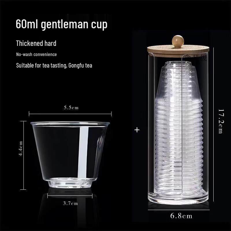 Jun Ding Ying 60ml Disposable Kung Fu Teacups with Holder (360-pack)
Jun Ding Ying 60ml Disposable Kung Fu Teacups with Holder (360-pack)
