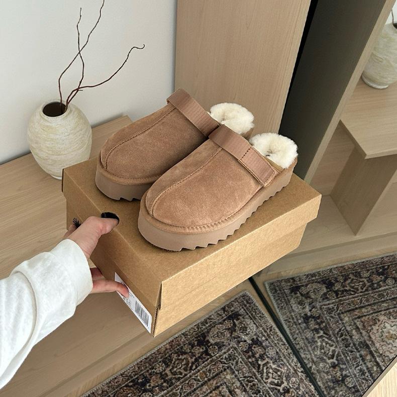 Фан Гуй~ Зимние кожаные из овчины интегрированные повседневные на толстой подошве ремешки на липучке мюли туфли с сумкой головные тапочки женские 40 малиновый
Фан Гуй~ Зимние кожаные из овчины интегрированные повседневные на толстой подошве ремешки на липучке мюли туфли с сумкой головные тапочки женские 40 малиновый