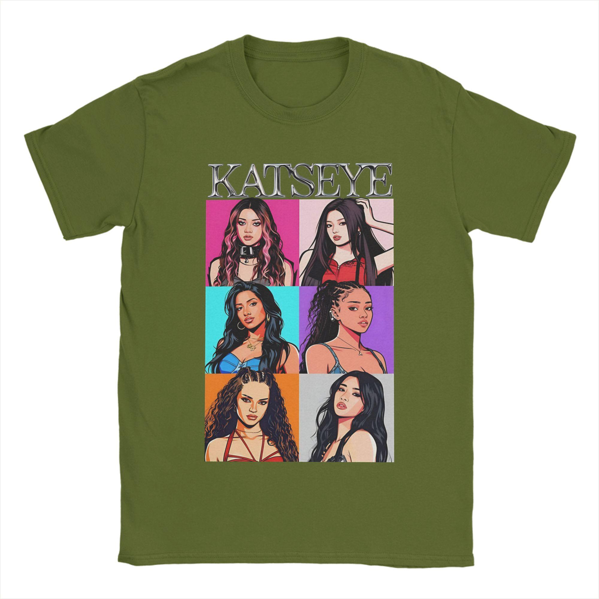 Men s T-Shirts Kpop Katseye Leisure Pure Cotton Tees Short Sleeve T Shirt O Neck Clothes 6XL 4XL
Men s T-Shirts Kpop Katseye Leisure Pure Cotton Tees Short Sleeve T Shirt O Neck Clothes 6XL 4XL