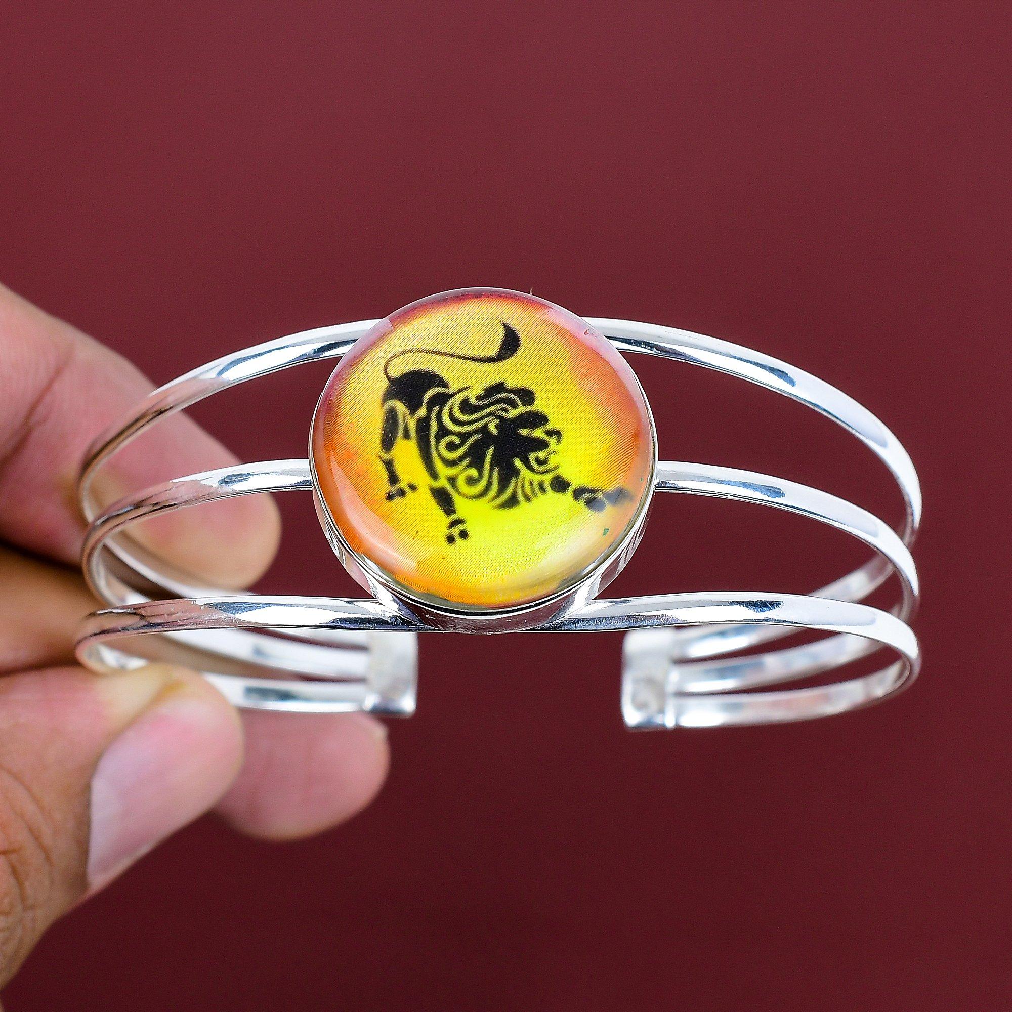 Leo zodiac sign in onyx cuff bracelet handmade horoscope bangle 925 sterling silver adjustable cuff bracelet astrology bangle gifts for her Adjustable
Leo zodiac sign in onyx cuff bracelet handmade horoscope bangle 925 sterling silver adjustable cuff bracelet astrology bangle gifts for her Adjustable