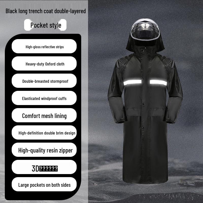 Cross-Border Stormproof Oxford Cloth Full-Body Raincoat for Outdoor Construction XXXXL
Cross-Border Stormproof Oxford Cloth Full-Body Raincoat for Outdoor Construction XXXXL