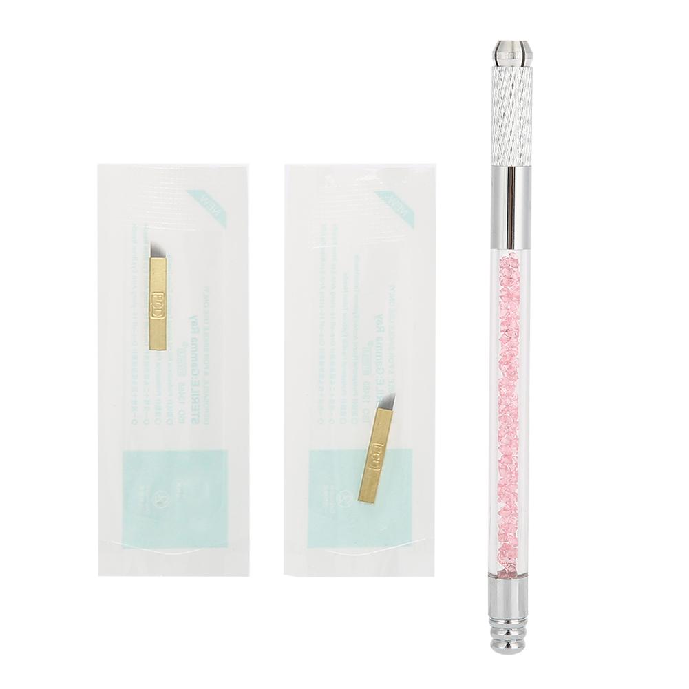 Manual Microblading Tattoo Pen Eyebrow Lip Semi Permanent Makeup with Cartridge Needle Pink
Manual Microblading Tattoo Pen Eyebrow Lip Semi Permanent Makeup with Cartridge Needle Pink