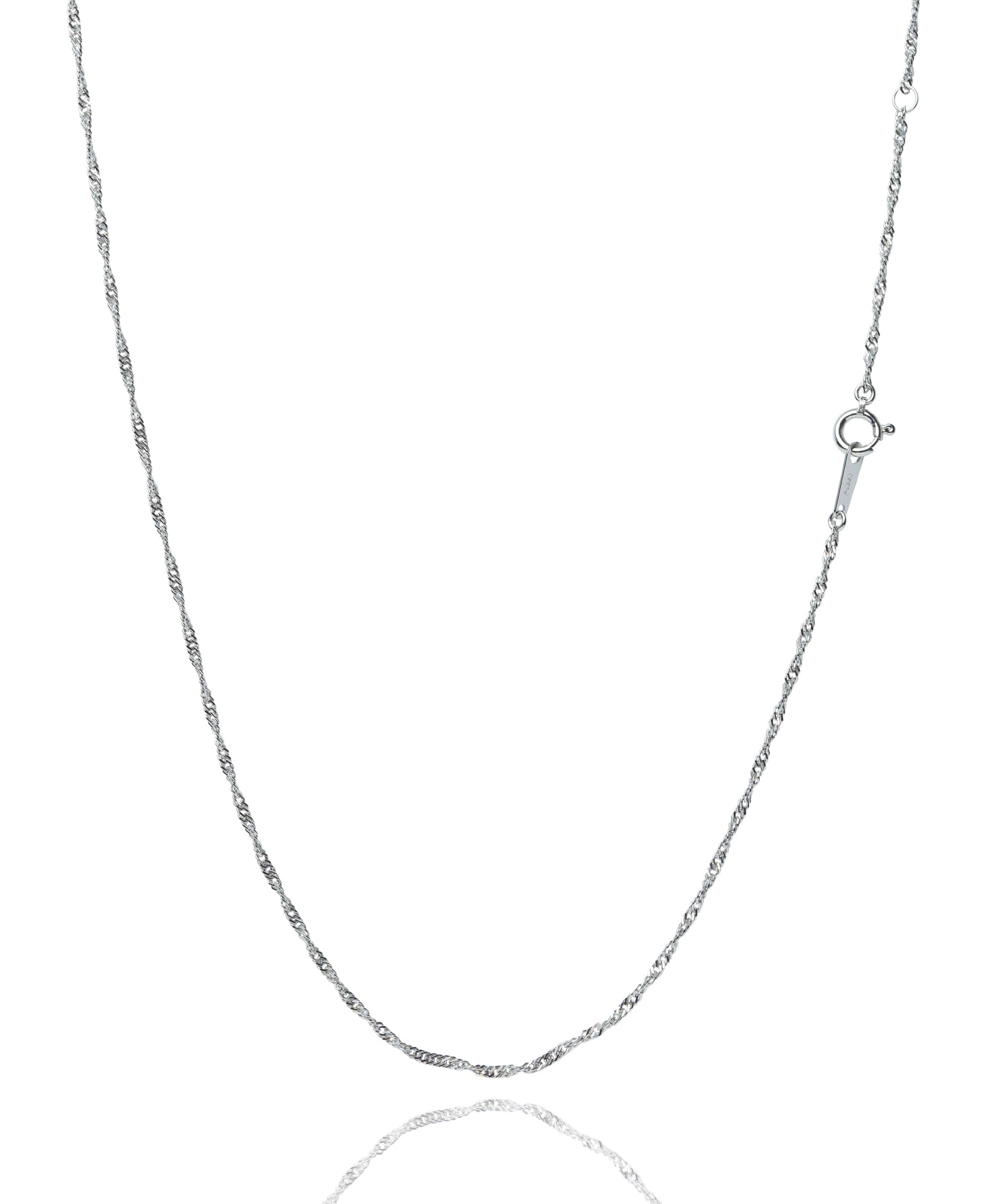 LEGAN Platinum Chain Necklace Screw PT850 Wire Diameter Length 45cm Anniversary Birthday Women Made in Japan 0.25mm
LEGAN Platinum Chain Necklace Screw PT850 Wire Diameter Length 45cm Anniversary Birthday Women Made in Japan 0.25mm