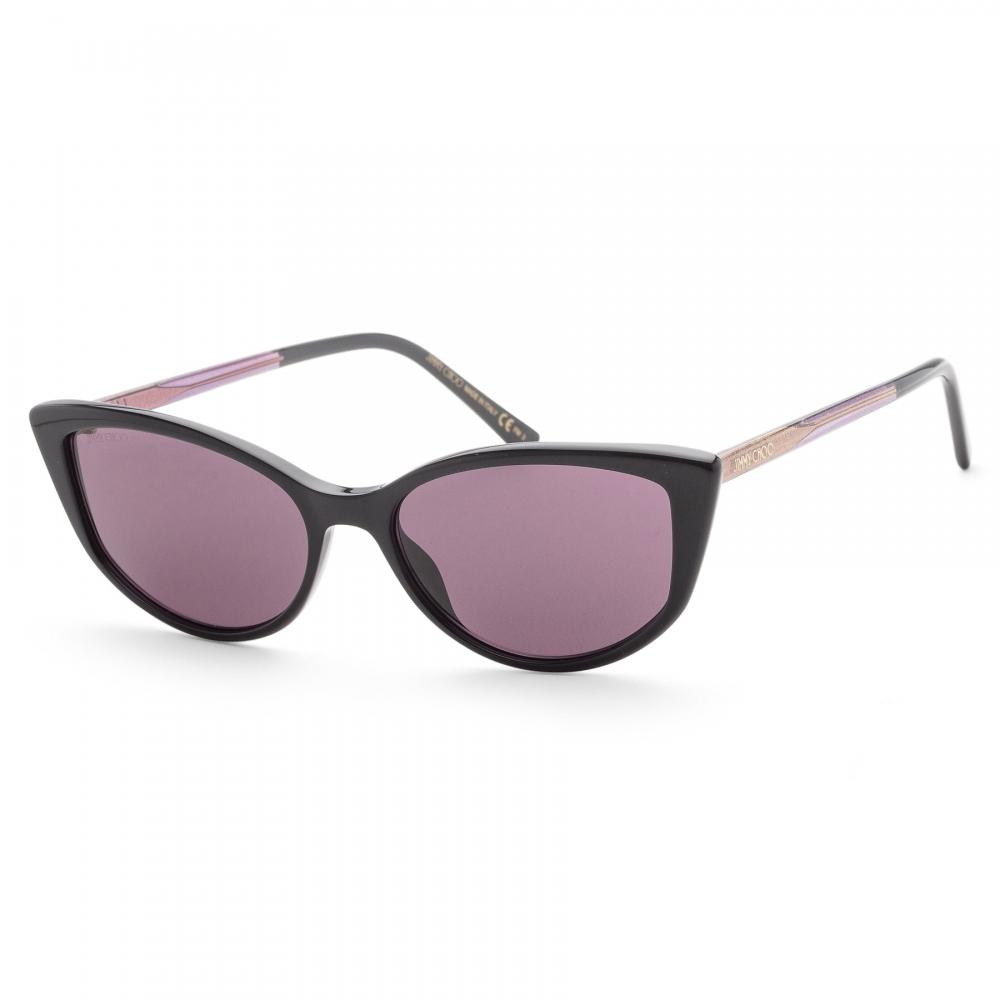 Женские солнцезащитные очки Jimmy Choo NADIAS-0807-UR 56 мм, черные 
Женские солнцезащитные очки Jimmy Choo NADIAS-0807-UR 56 мм, черные