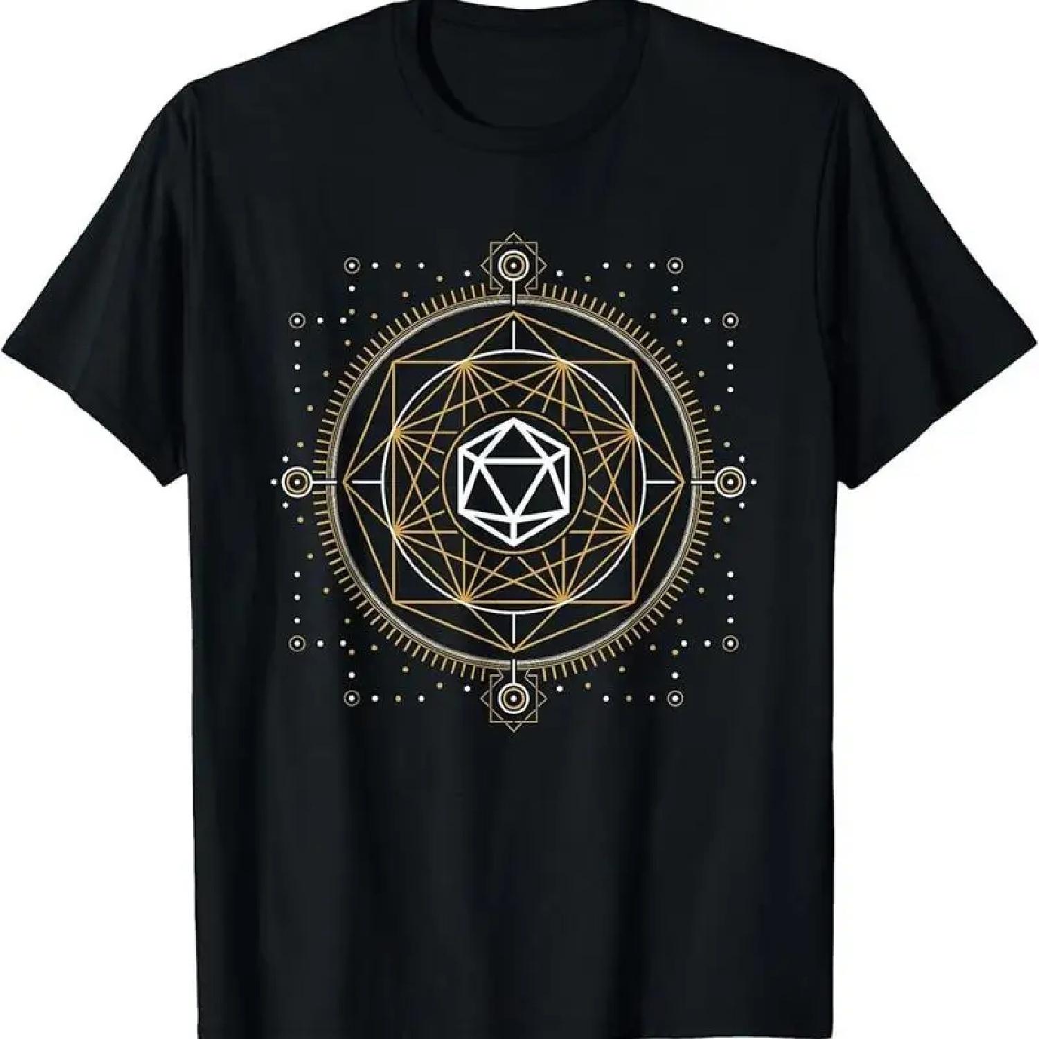 Geometric Minimalist Polyhedral D20 Dice Set Geeky T Shirt XXXXXL різнокольоровий
Geometric Minimalist Polyhedral D20 Dice Set Geeky T Shirt XXXXXL різнокольоровий