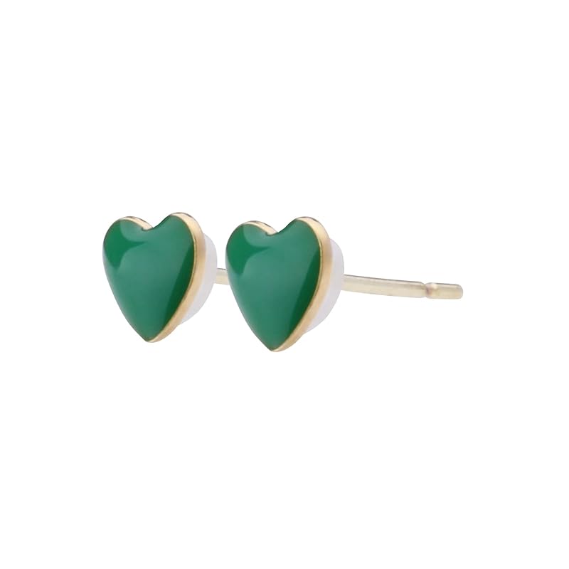LOKUMI earrings 12 colors to choose from x 2 sizes made in Japan 18k gold K18 post K18 Compatible with metal allergies Petit heart stud small Small
LOKUMI earrings 12 colors to choose from x 2 sizes made in Japan 18k gold K18 post K18 Compatible with metal allergies Petit heart stud small Small