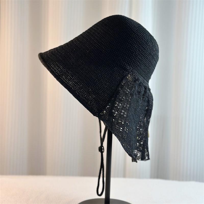 New High-Quality Thin Shawl Sun Hat Korean Version Ins Grass Woven Breathable Foldable Hollow Beach Fisherman Hat Adult 56-58cm чорний
New High-Quality Thin Shawl Sun Hat Korean Version Ins Grass Woven Breathable Foldable Hollow Beach Fisherman Hat Adult 56-58cm чорний