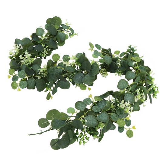 6FT Artificial Eucalyptus Garland Fake Eucalyptus Leaves Greenery Garland Faux Hanging Plants Vines for Wedding Backdrop Arch Wall Decor
6FT Artificial Eucalyptus Garland Fake Eucalyptus Leaves Greenery Garland Faux Hanging Plants Vines for Wedding Backdrop Arch Wall Decor