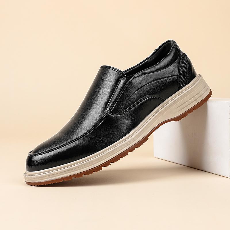 Premium Men s Business Casual Slip On Loafers 3CM Thick Sole Leather Shoes Comfortable Breathable Non Slip Formal Office Work 38 чёрный
Premium Men s Business Casual Slip On Loafers 3CM Thick Sole Leather Shoes Comfortable Breathable Non Slip Formal Office Work 38 чёрный