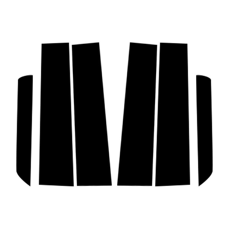 6 шт., подходит для Ford Ranger 2023-2025, глянцевый черный материал из поликарбоната, зеркальный эффект, центральная часть окна двери, средняя часть стойки стойки, отделка колонки
6 шт., подходит для Ford Ranger 2023-2025, глянцевый черный материал из поликарбоната, зеркальный эффект, центральная часть окна двери, средняя часть стойки стойки, отделка колонки