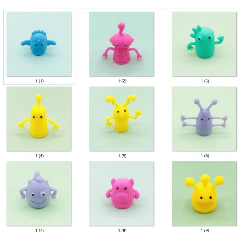 Monster Stretchy Finger Puppets Funny Soft Rubber Doll Sets For Role Playing Birthday Halloween Kids Party Favors (As shown-5183)-
Monster Stretchy Finger Puppets Funny Soft Rubber Doll Sets For Role Playing Birthday Halloween Kids Party Favors (As shown-5183)-