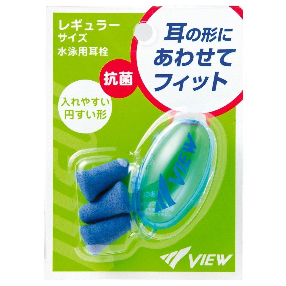 VIEW Swimming Made in For Made of Expanded Comes with Pack of Blue Earplugs, Japan, Adults, Elastomer, Case, 3, EP407, синий
VIEW Swimming Made in For Made of Expanded Comes with Pack of Blue Earplugs, Japan, Adults, Elastomer, Case, 3, EP407, синий