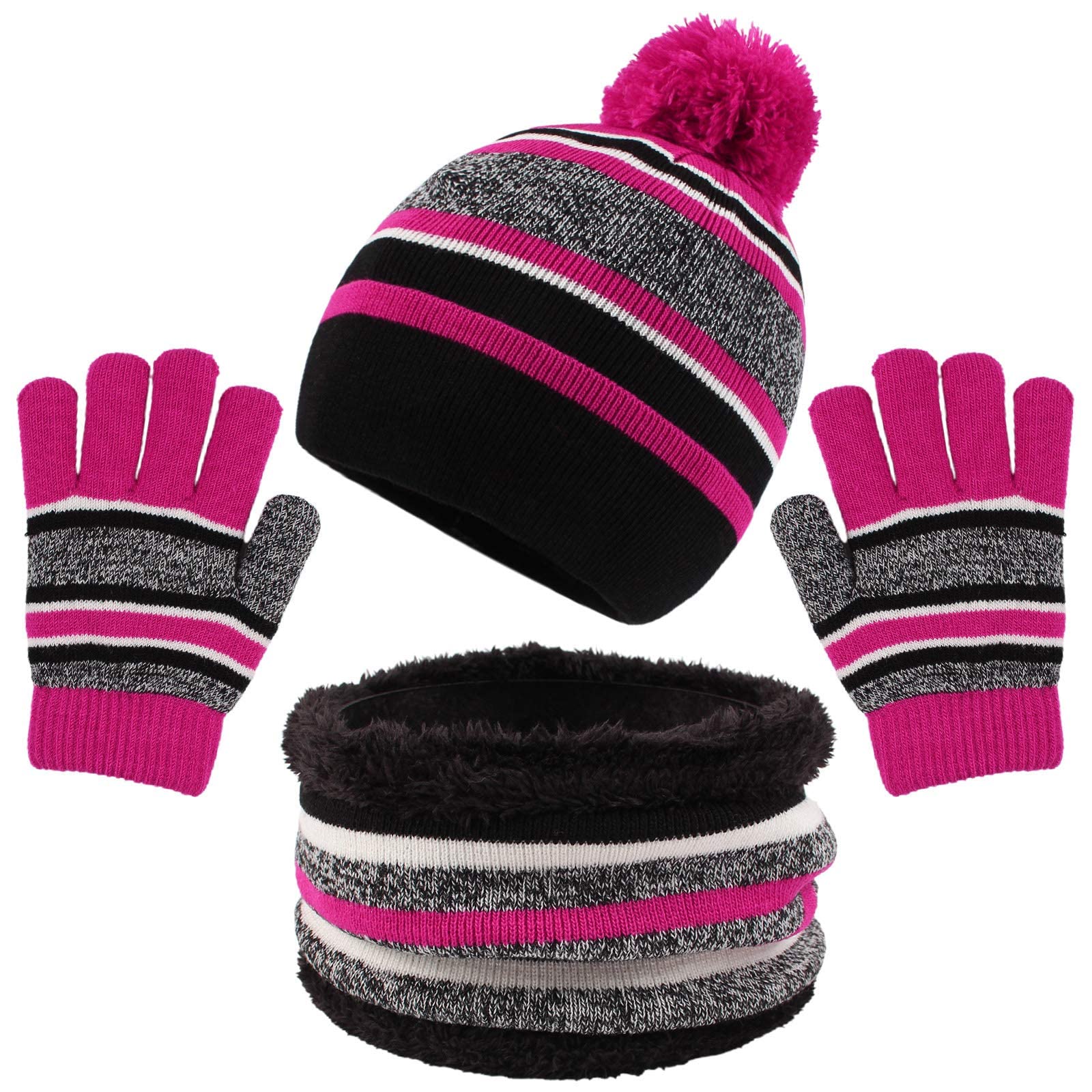 Millicate Knit and Winter Warmth Set for Ages and Knit Windproof and Perfect for and Commuting to School Ages Kids Hat, Snood, Gloves, 3-8, Boys
Millicate Knit and Winter Warmth Set for Ages and Knit Windproof and Perfect for and Commuting to School Ages Kids Hat, Snood, Gloves, 3-8, Boys