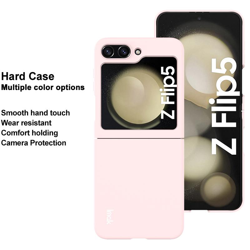 IMAK JS-2 Series For Samsung Galaxy Z Flip5 5G Protective Case Hard PC Anti-drop Phone Cover Pink
IMAK JS-2 Series For Samsung Galaxy Z Flip5 5G Protective Case Hard PC Anti-drop Phone Cover Pink