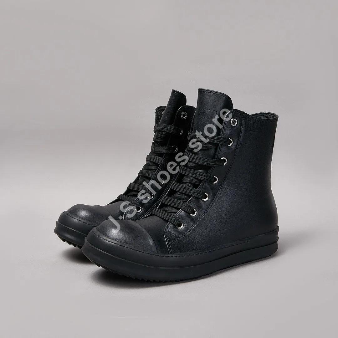 R-o Роскошные мужские высокие кроссовки Полностью черные кожаные ботинки Женские кроссовки Повседневная обувь Плоские кроссовки Кожа коровы Шнуровка Ботильоны 48 чёрный
R-o Роскошные мужские высокие кроссовки Полностью черные кожаные ботинки Женские кроссовки Повседневная обувь Плоские кроссовки Кожа коровы Шнуровка Ботильоны 48 чёрный