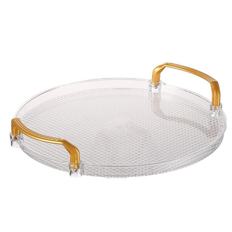 AEE4-Acrylic Clear Round Serving Tray Bathroom Vanity Tray Decorative Tray With Golden Handle For Coffee Table Office
AEE4-Acrylic Clear Round Serving Tray Bathroom Vanity Tray Decorative Tray With Golden Handle For Coffee Table Office