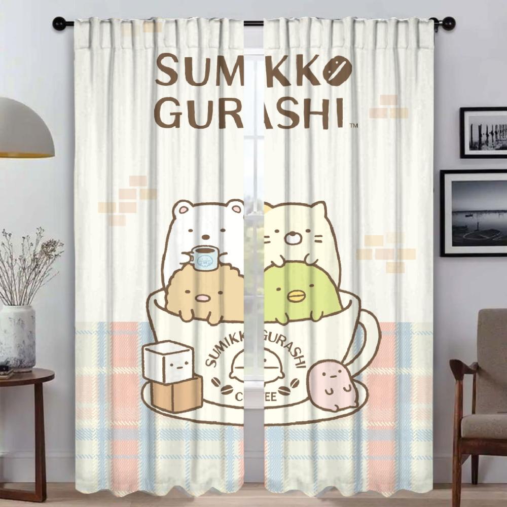 Оконная штора для комнаты 2 панели Sumikko Gurashi перегородка шторы детская комната тюль для спальни абажуры украшение на Хэллоуин дом W60xH90cmx2pcs-CL
Оконная штора для комнаты 2 панели Sumikko Gurashi перегородка шторы детская комната тюль для спальни абажуры украшение на Хэллоуин дом W60xH90cmx2pcs-CL