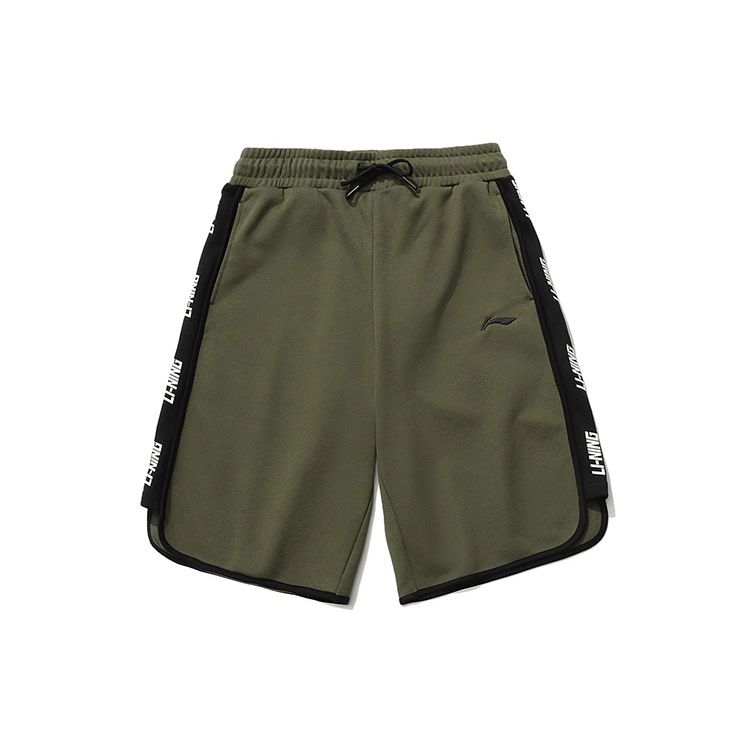 Li Ning Sports Fashion Series Side Panel Logo Embroidery Loose Fit Sports Shorts Men shorts Olive-Green AKSR285-4 M
Li Ning Sports Fashion Series Side Panel Logo Embroidery Loose Fit Sports Shorts Men shorts Olive-Green AKSR285-4 M