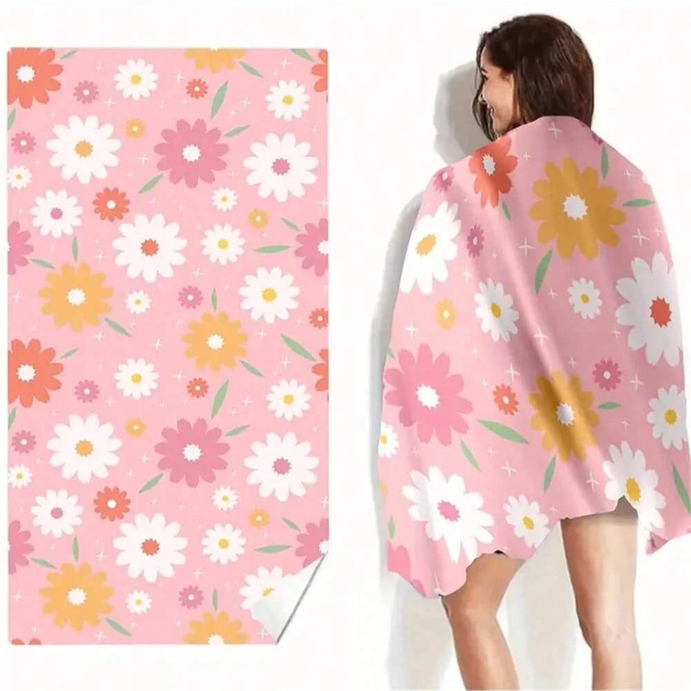1pc Style Blue Mandalay Pattern Beach Towel,Ultra-Fine Fiber Beach Blanket,Highly Absorbent Bath Towel,Suitable For Summer W30*H60(CM)
1pc Style Blue Mandalay Pattern Beach Towel,Ultra-Fine Fiber Beach Blanket,Highly Absorbent Bath Towel,Suitable For Summer W30*H60(CM)
