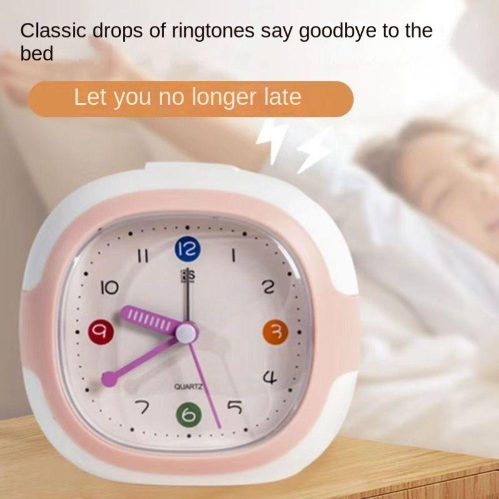 Plastic Silent Alarm Clock with Night Light Cartoon Time Clocks New Tabletop Clock Children
Plastic Silent Alarm Clock with Night Light Cartoon Time Clocks New Tabletop Clock Children