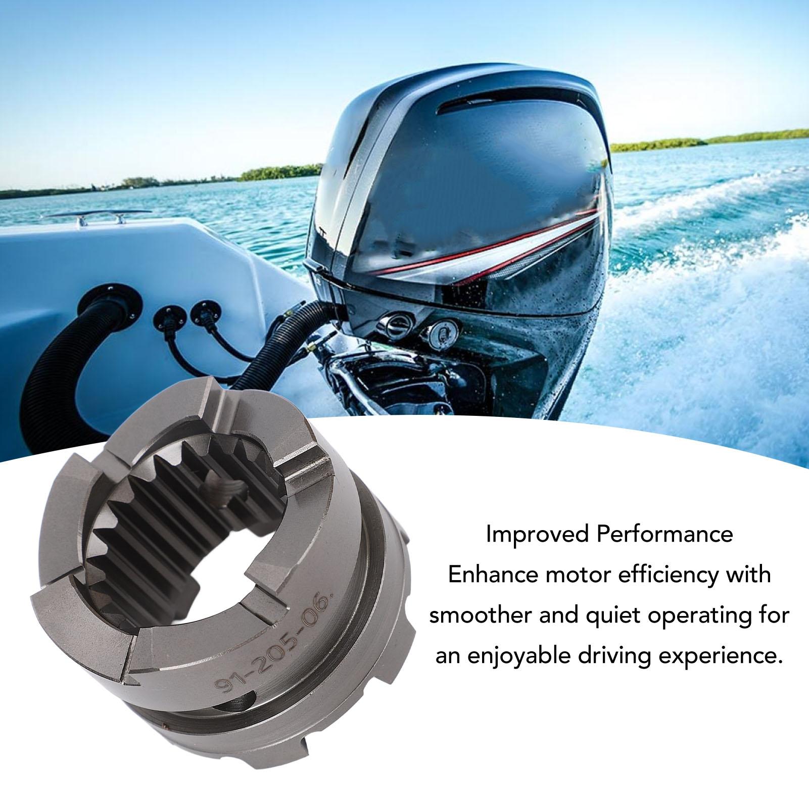 Clutch Gear 52-850048T Alloy Anti Crack Outboard Motor Clutch Gear Replacement for Mariner Inline Metric Motors 70 to 125 HP темно-сірий колір
Clutch Gear 52-850048T Alloy Anti Crack Outboard Motor Clutch Gear Replacement for Mariner Inline Metric Motors 70 to 125 HP темно-сірий колір